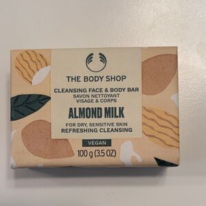 The Body Shop Almond Milk Cleansing Face & Body Bar